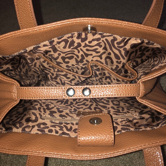 Nine West Brown Shoulder / Tote Bag - Picture 4 of 4